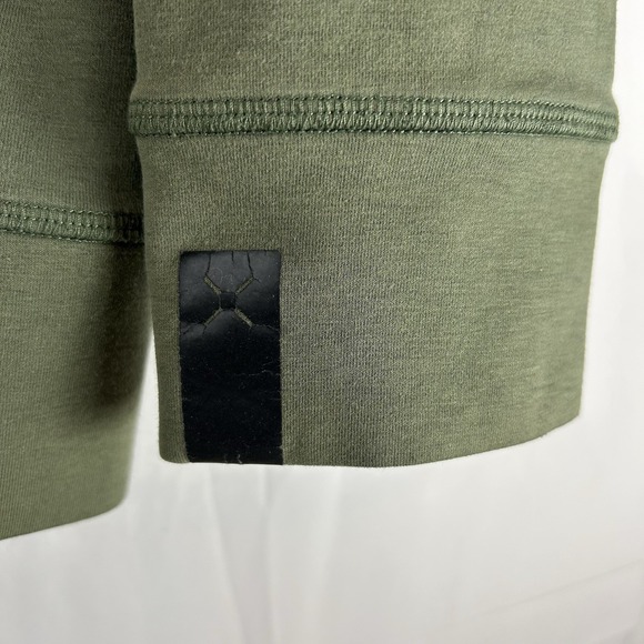 Ten Thousand Midweight Tech Hoodie Men's Size Large Full Zip Green - Picture 3 of 11